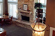 The Galena Lake House Fireplace