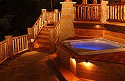 The Cottage on Lake Galena Outdoor Hot Tub