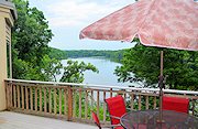 The Galena Lake House Deck