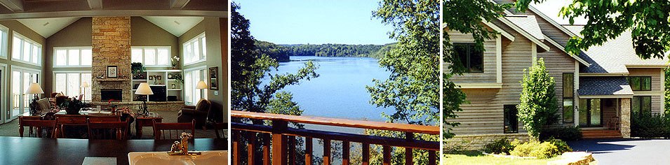 The Cottage on Lake Galena Photo Gallery - Galena Illinois Private Rental Cottage